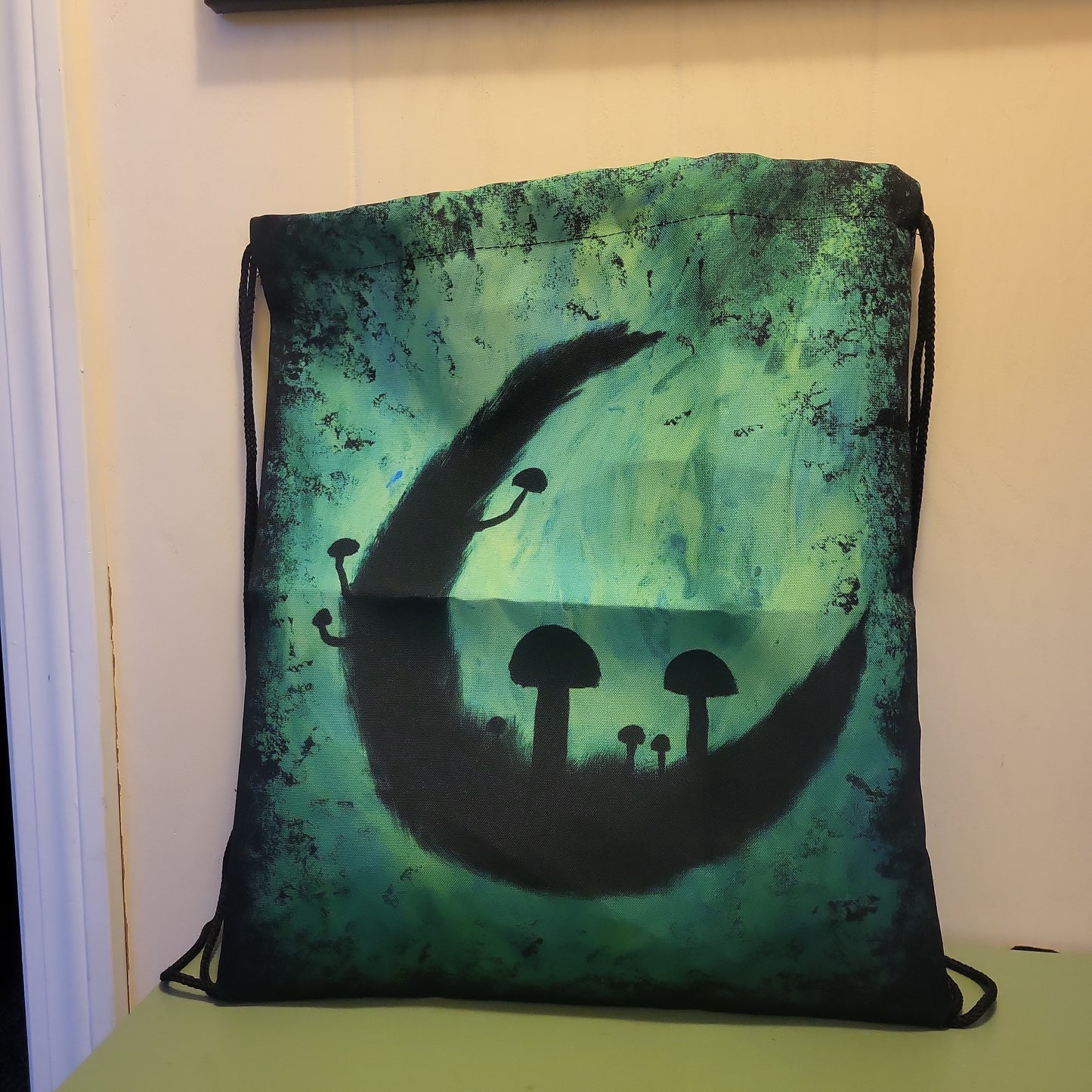 Mushmoon Drawstring Bag