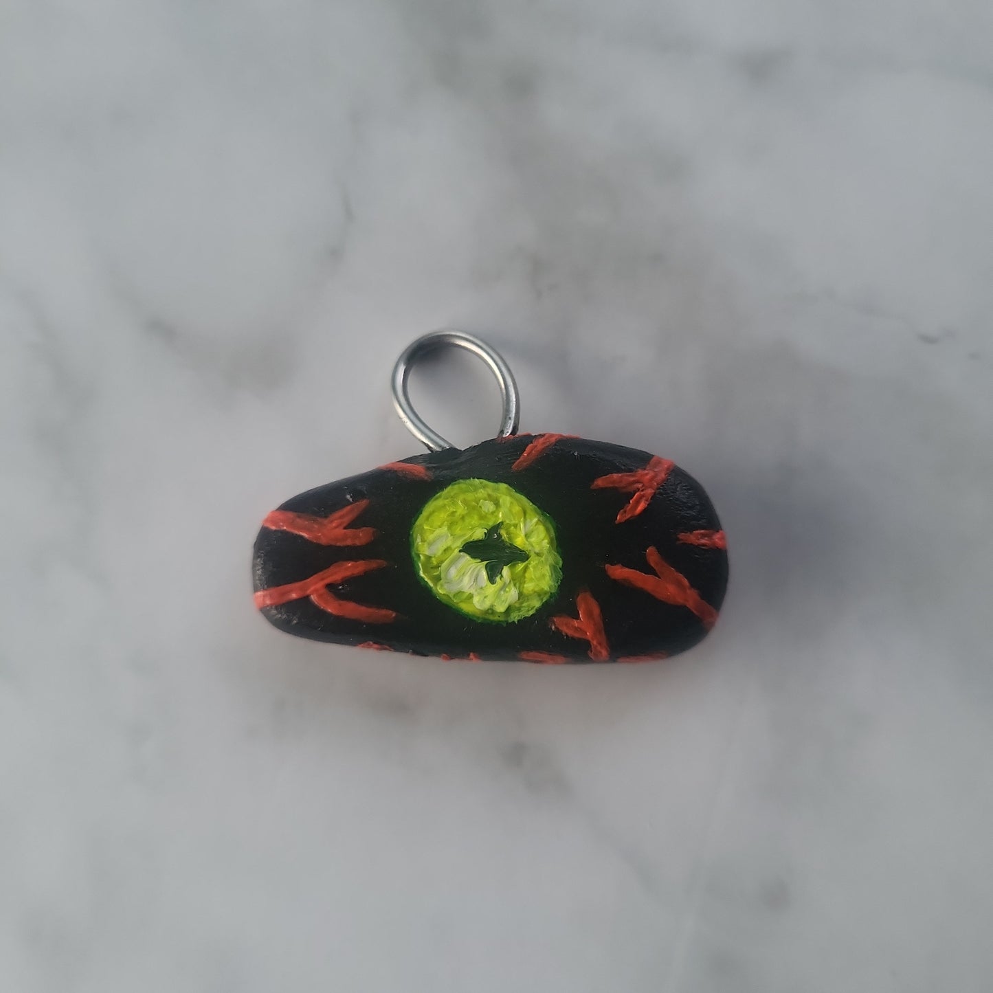 Two Sided Black Eye Pendant Original