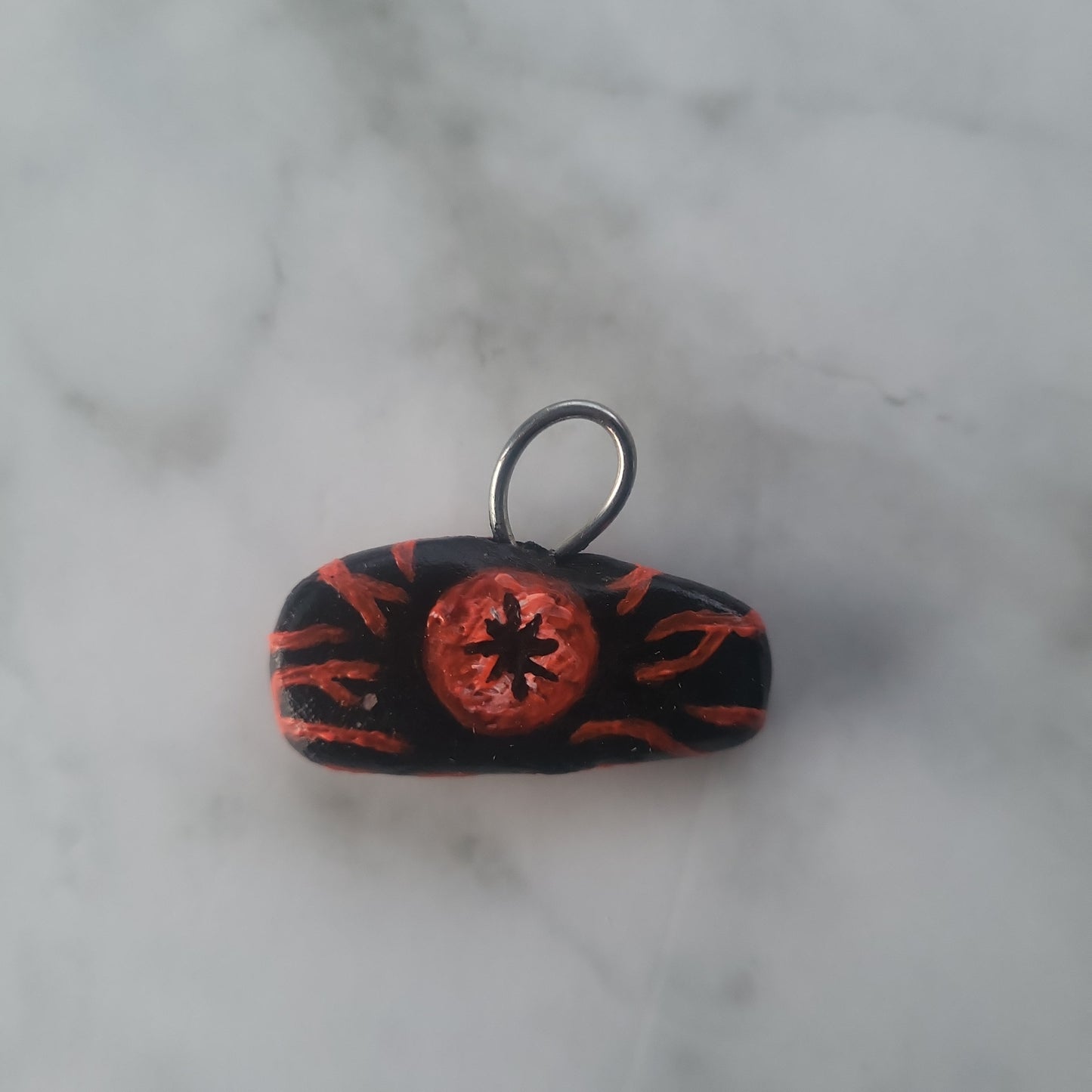 Two Sided Black Eye Pendant Original
