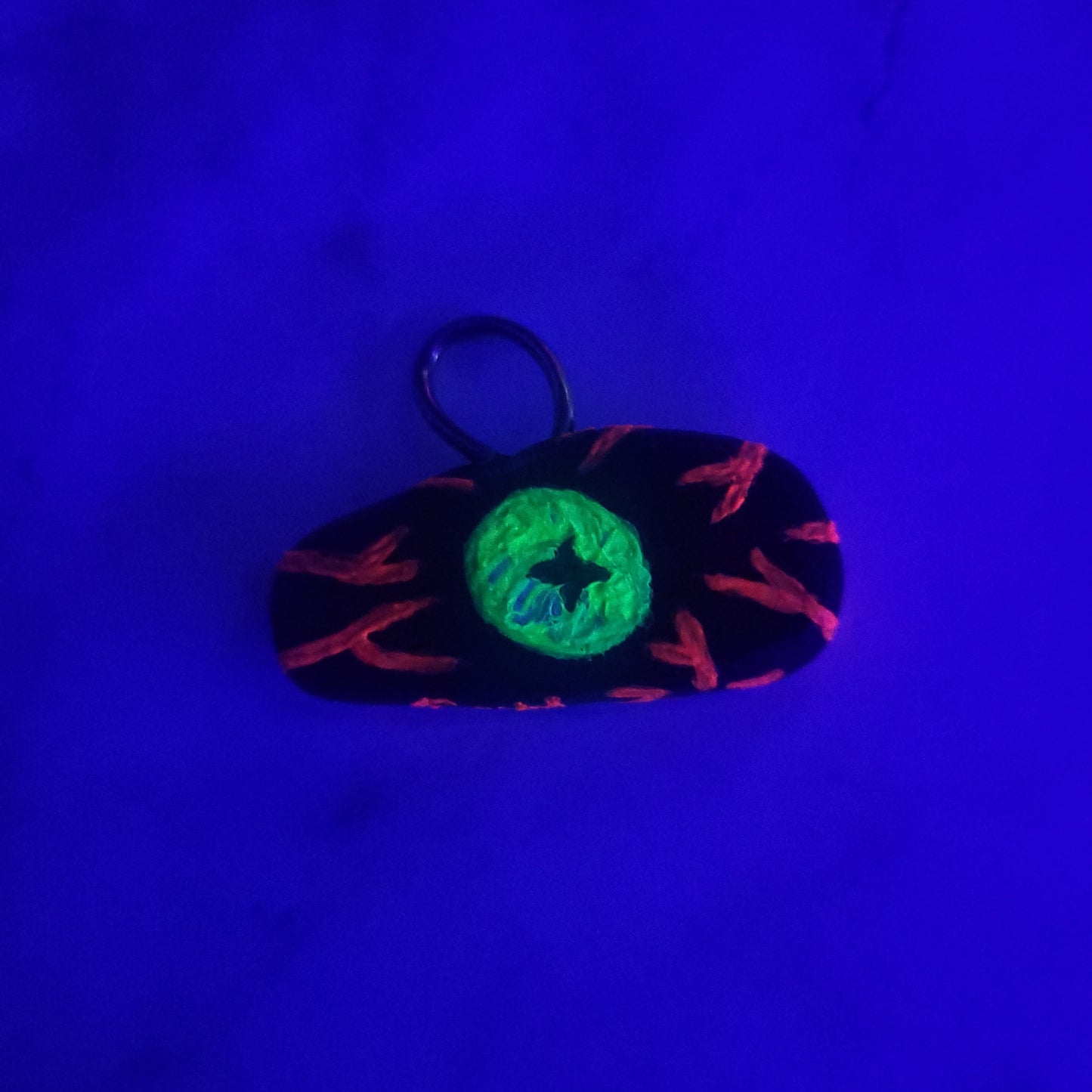 Two Sided Black Eye Pendant Original