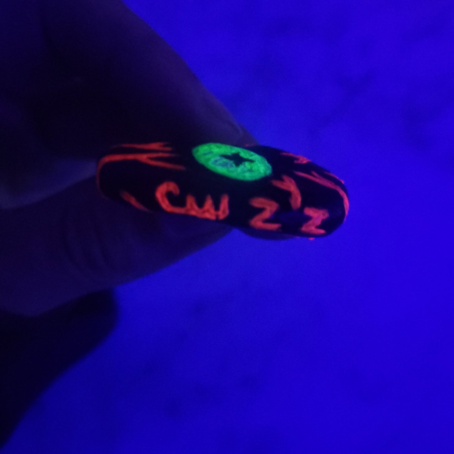 Two Sided Black Eye Pendant Original