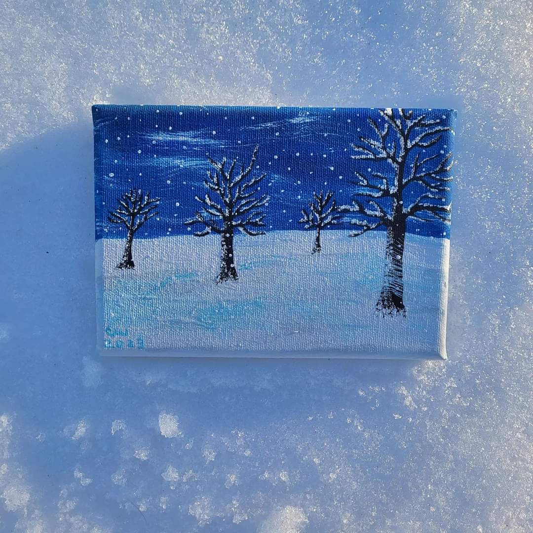 Winter Wonderland Original Painting
