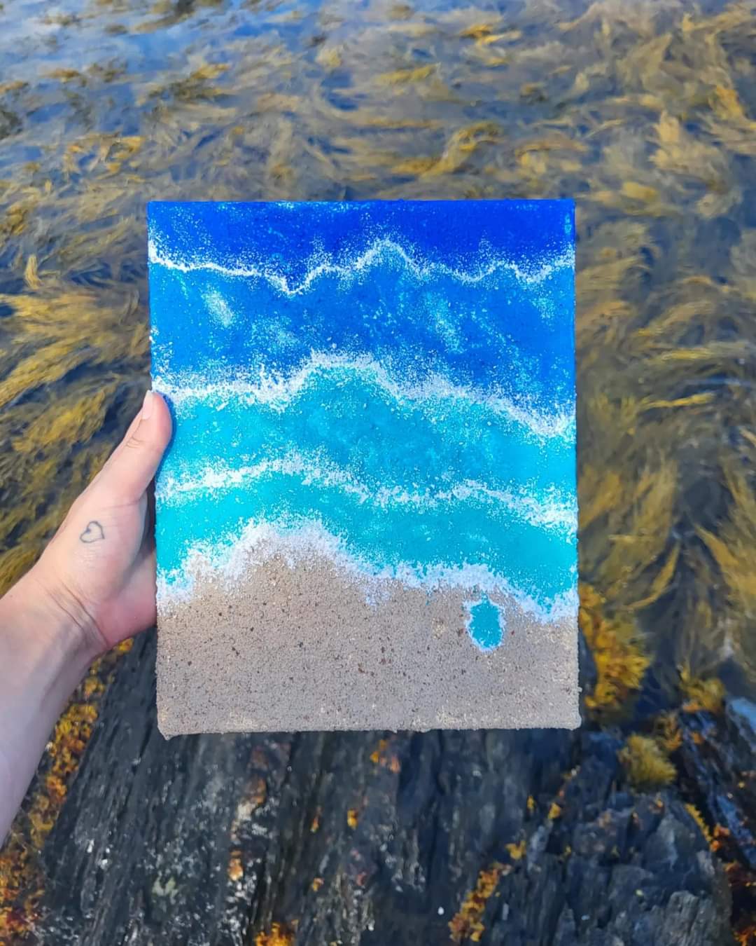 Sugar Ocean Original Painting