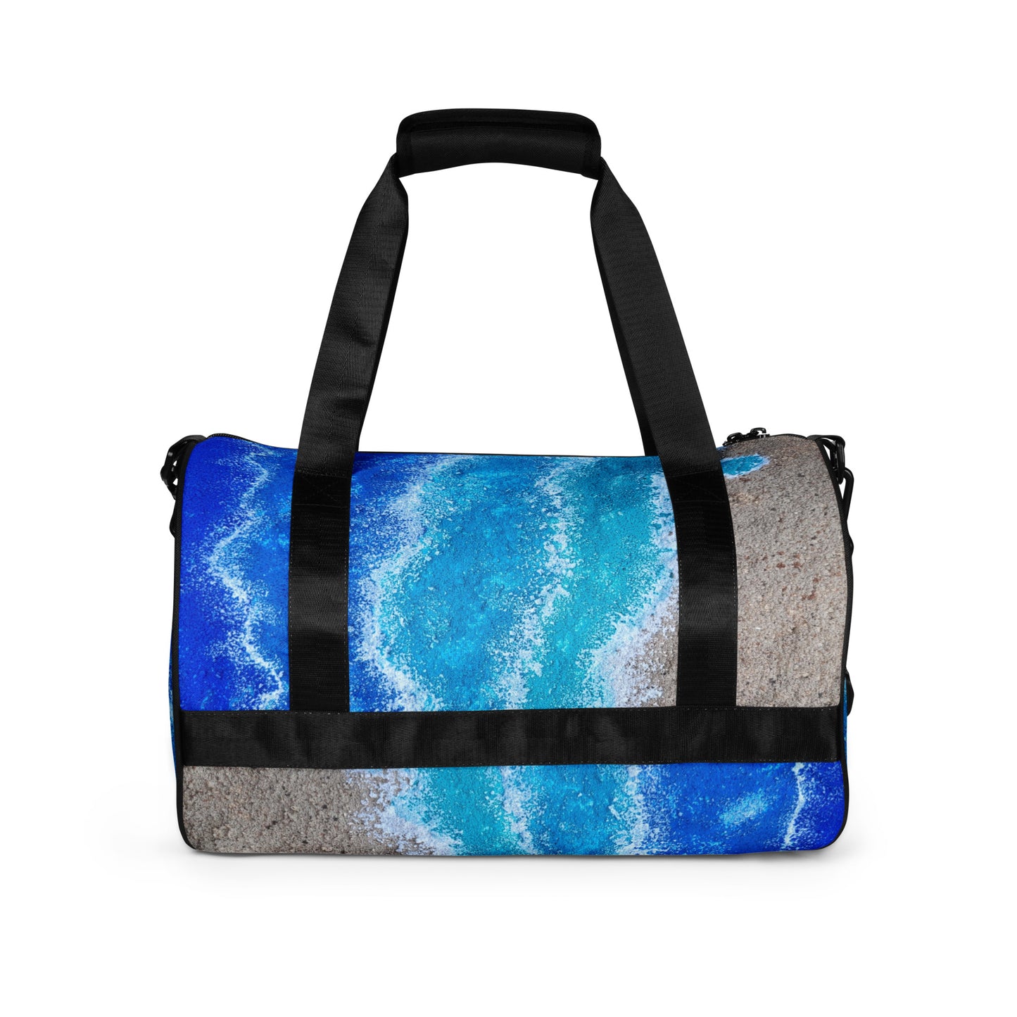 Beach All-over print gym bag