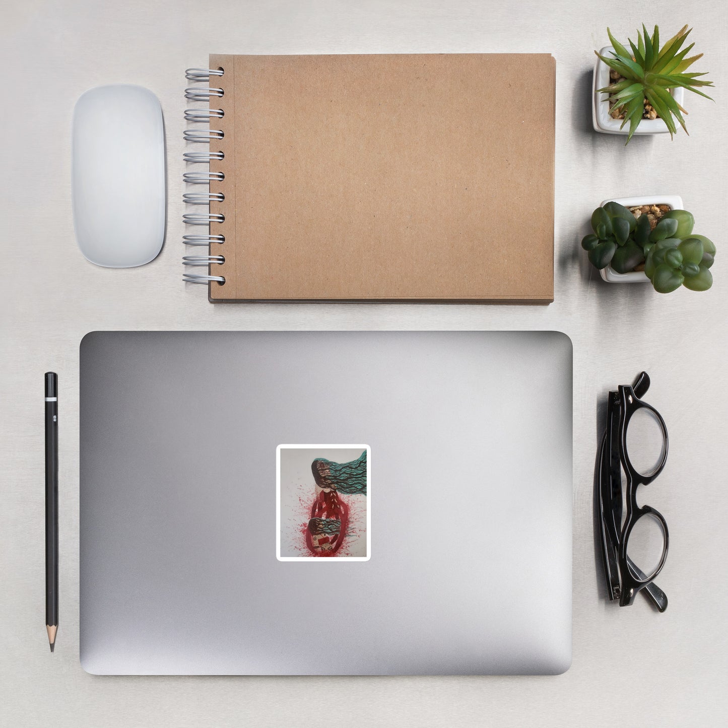 Titan Portrait Stickers