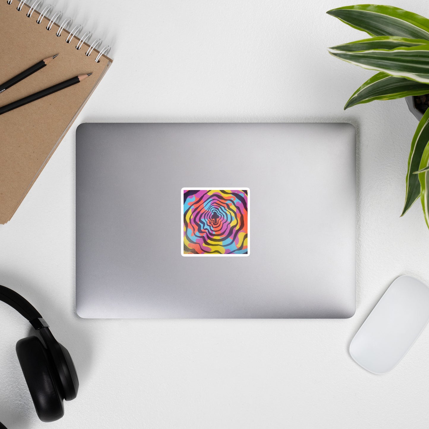 Trippy mushroom stickers