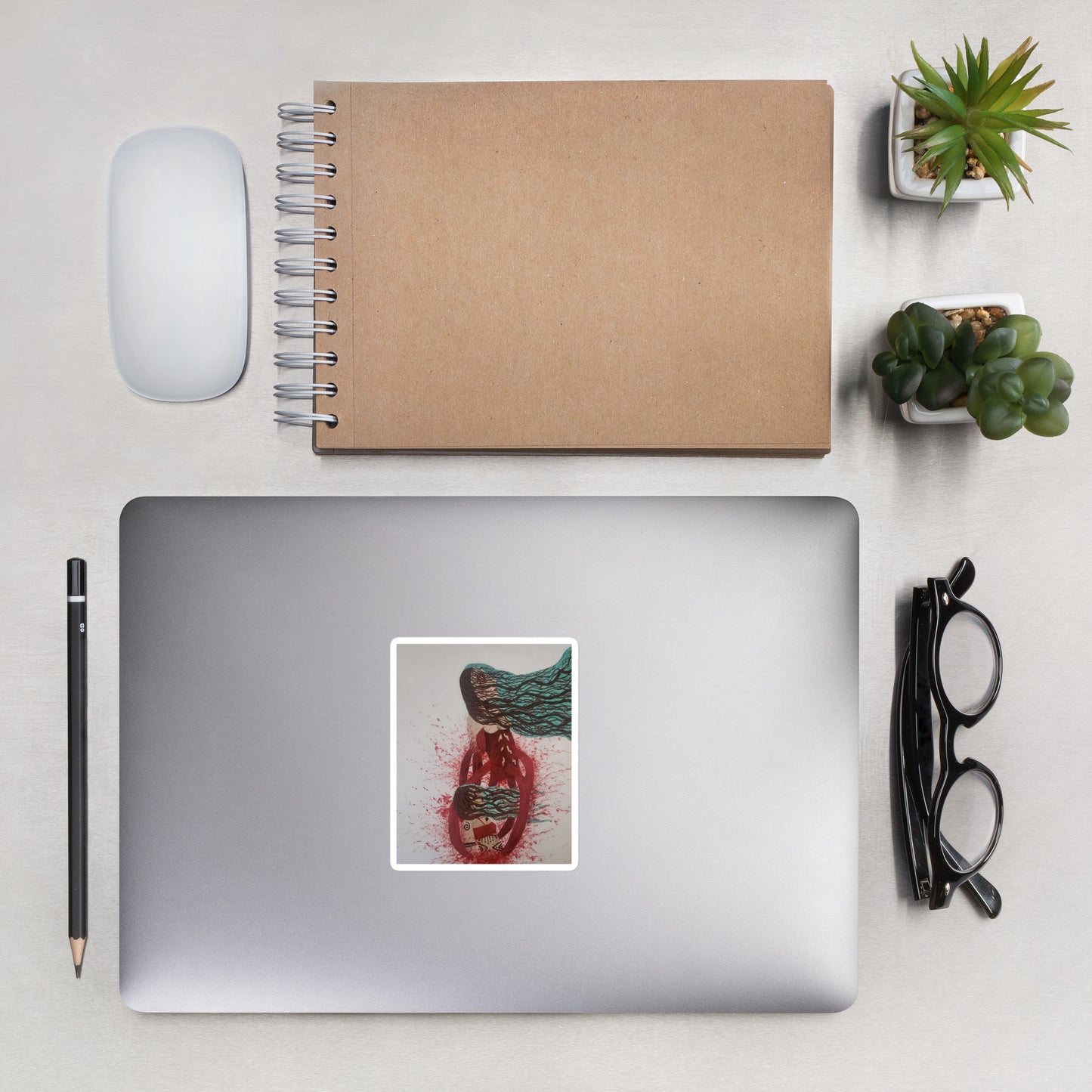 Titan Portrait Stickers