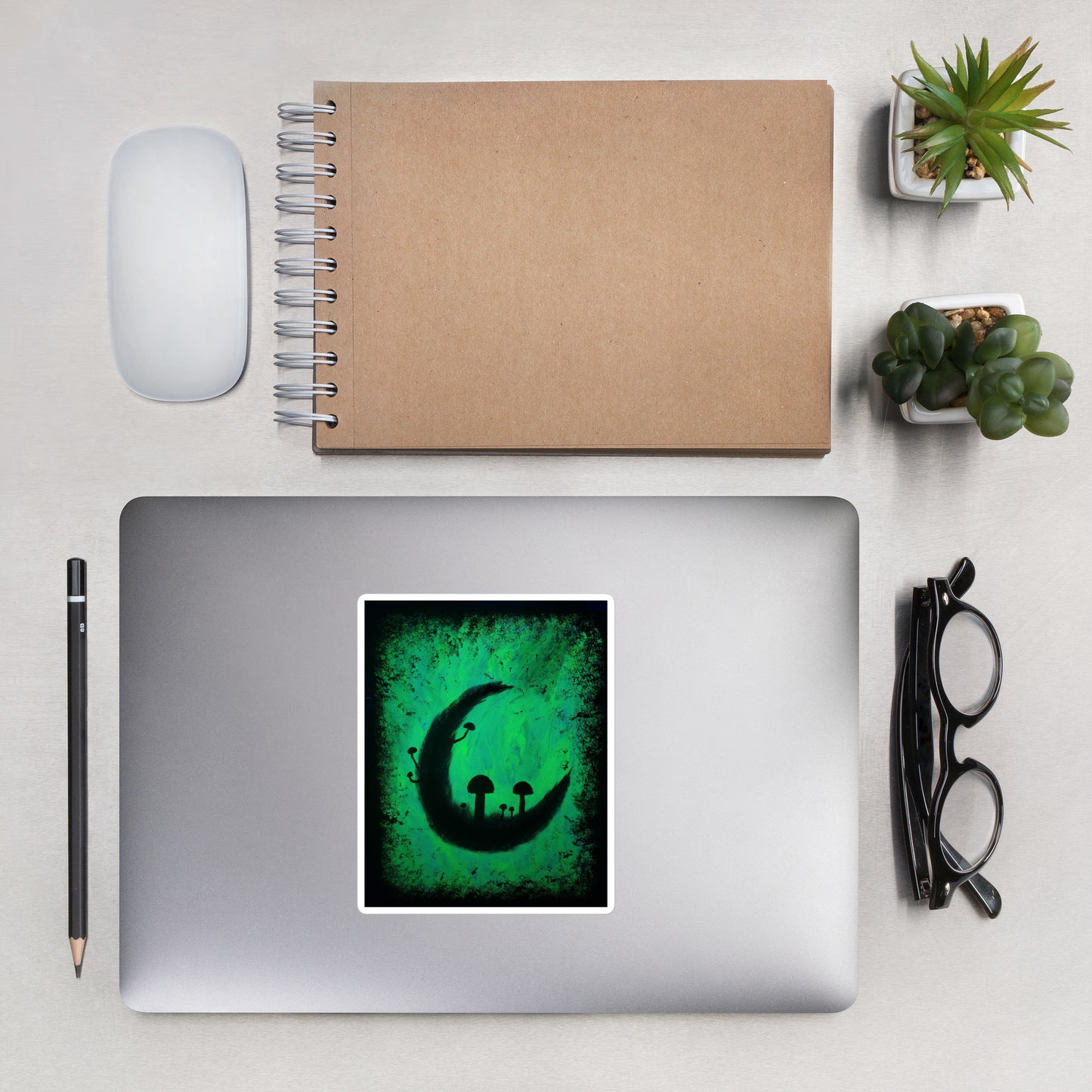 Mushmoon Sticker