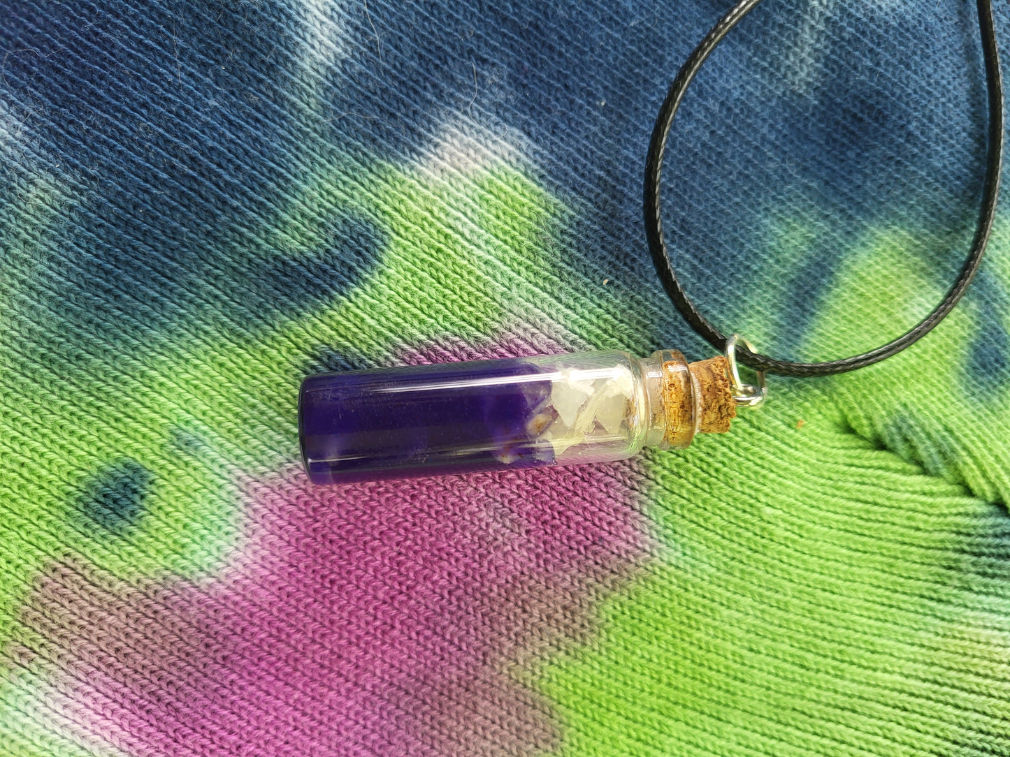 Quarts Potion Bottle Necklace