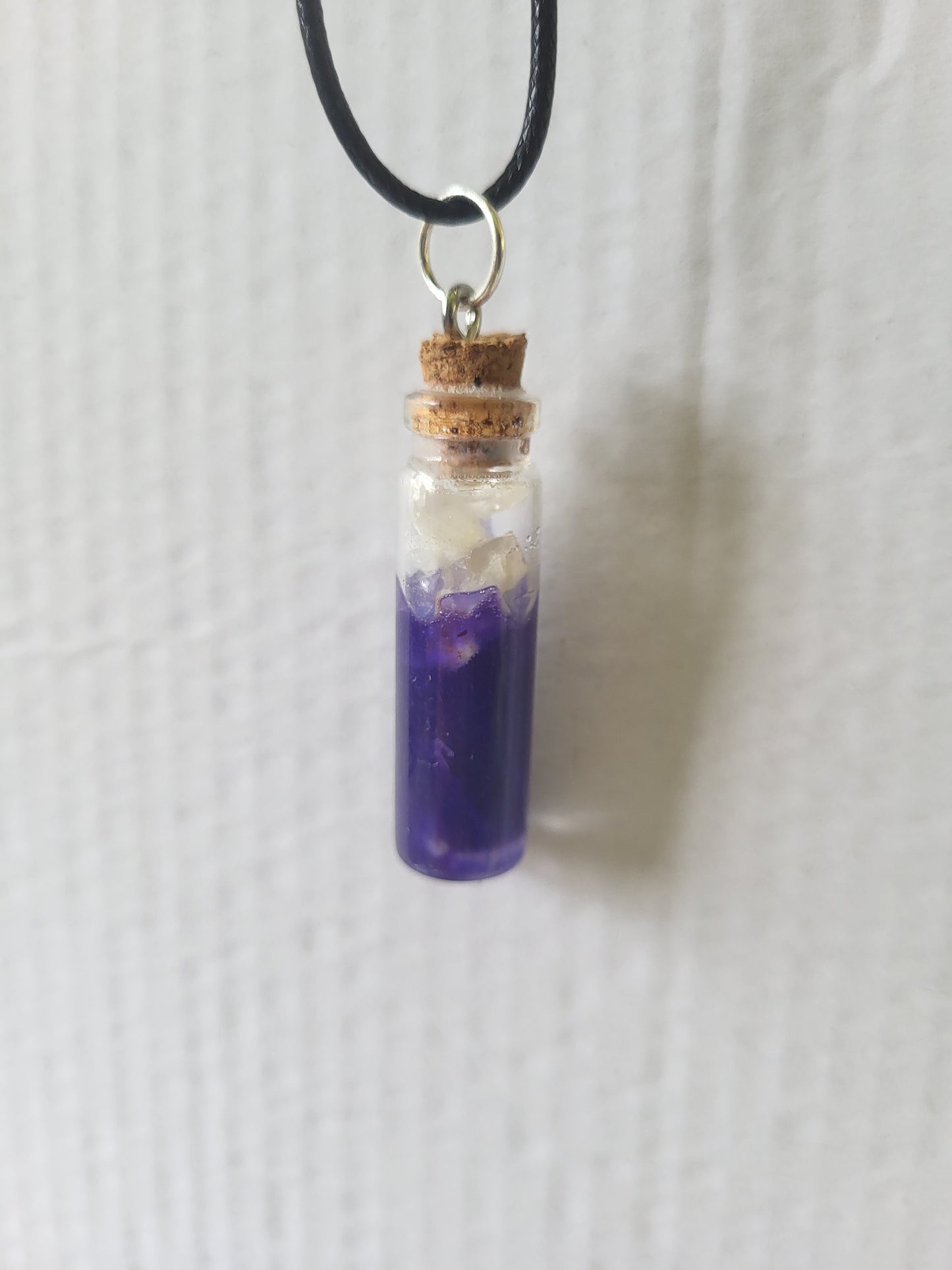 Quarts Potion Bottle Necklace