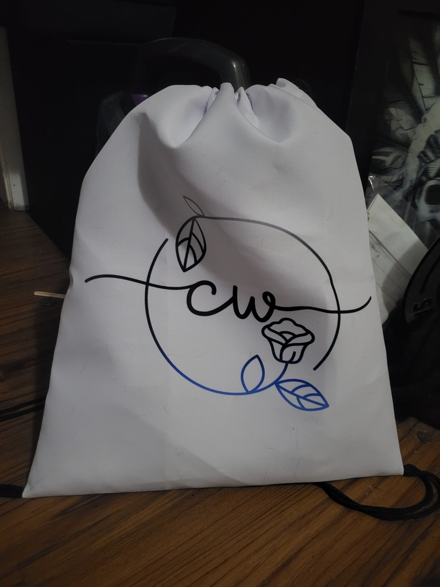 Logo Drawstring Bag