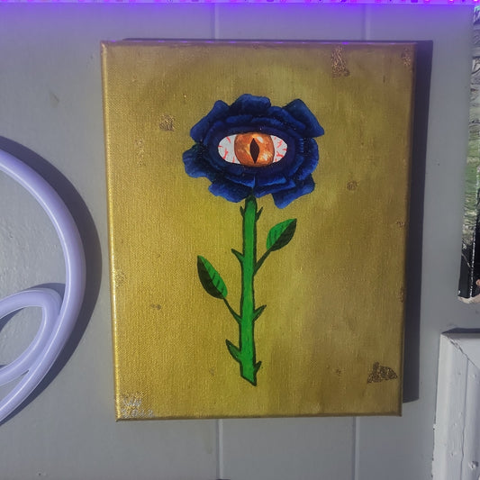 All Seeing Rose Original Painting