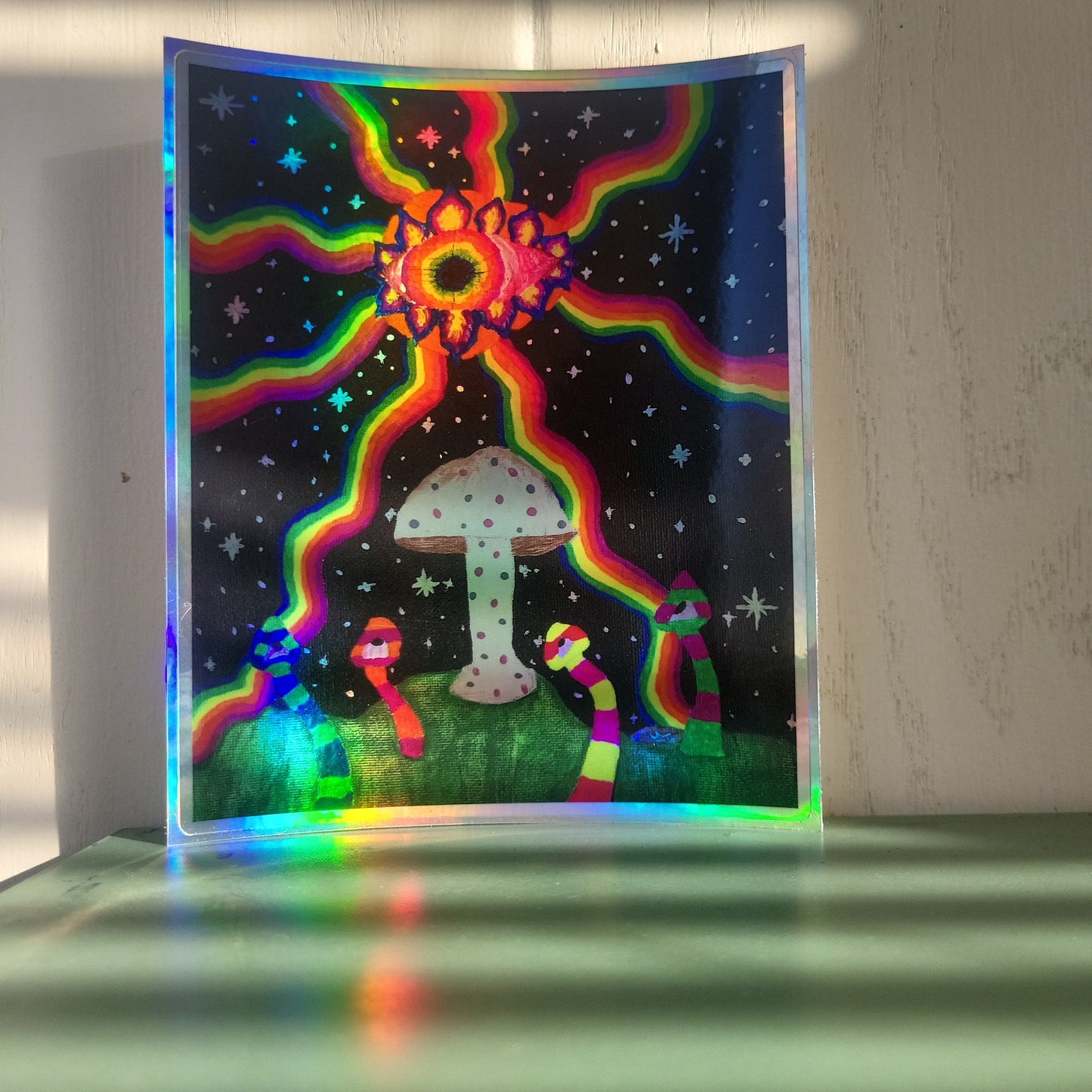 Magic Eye Holographic Stickers