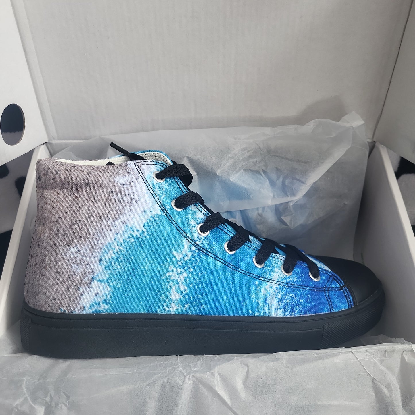 Beach Women’s high top canvas shoes