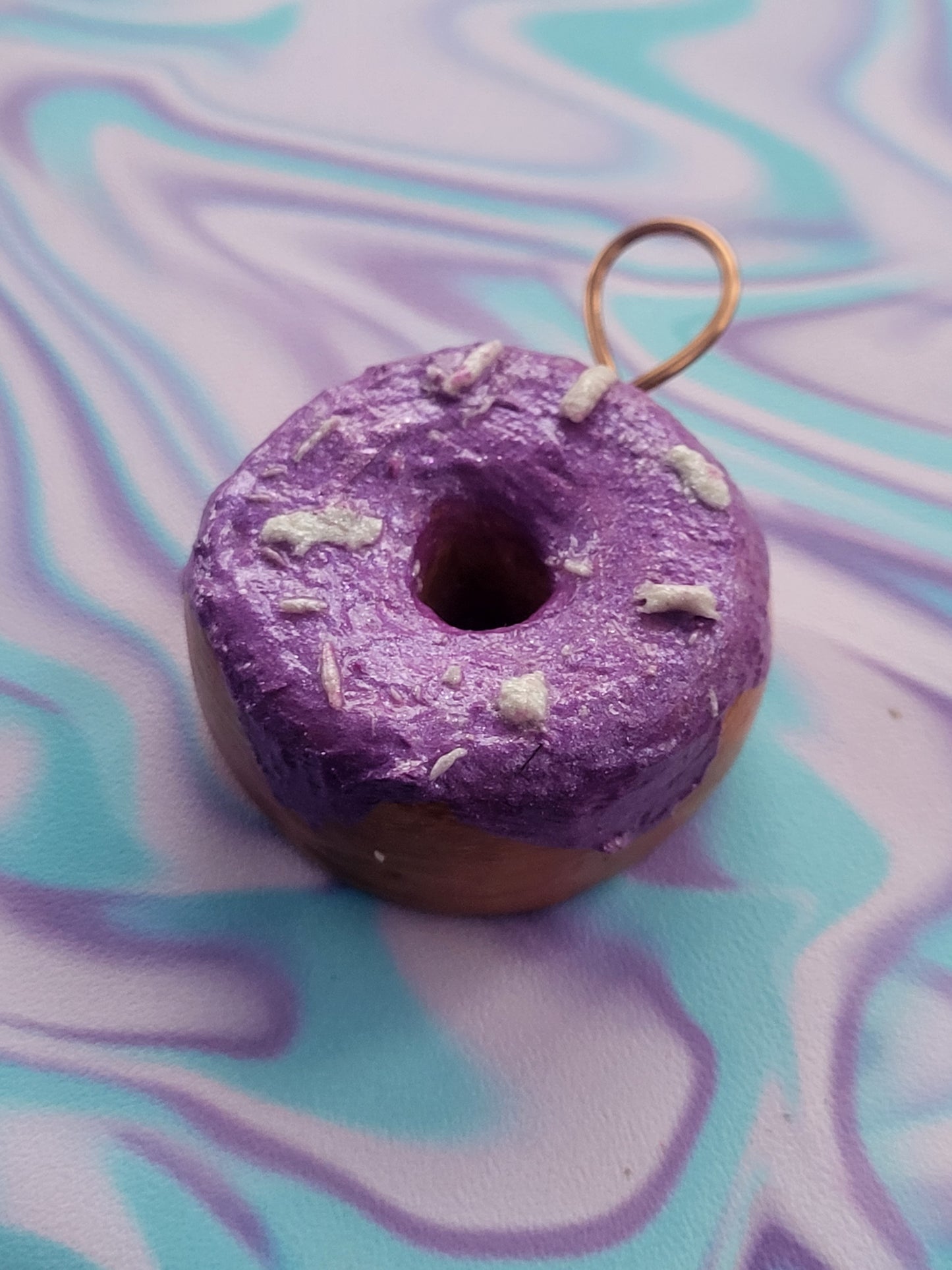 Original Purple Donut Pendant