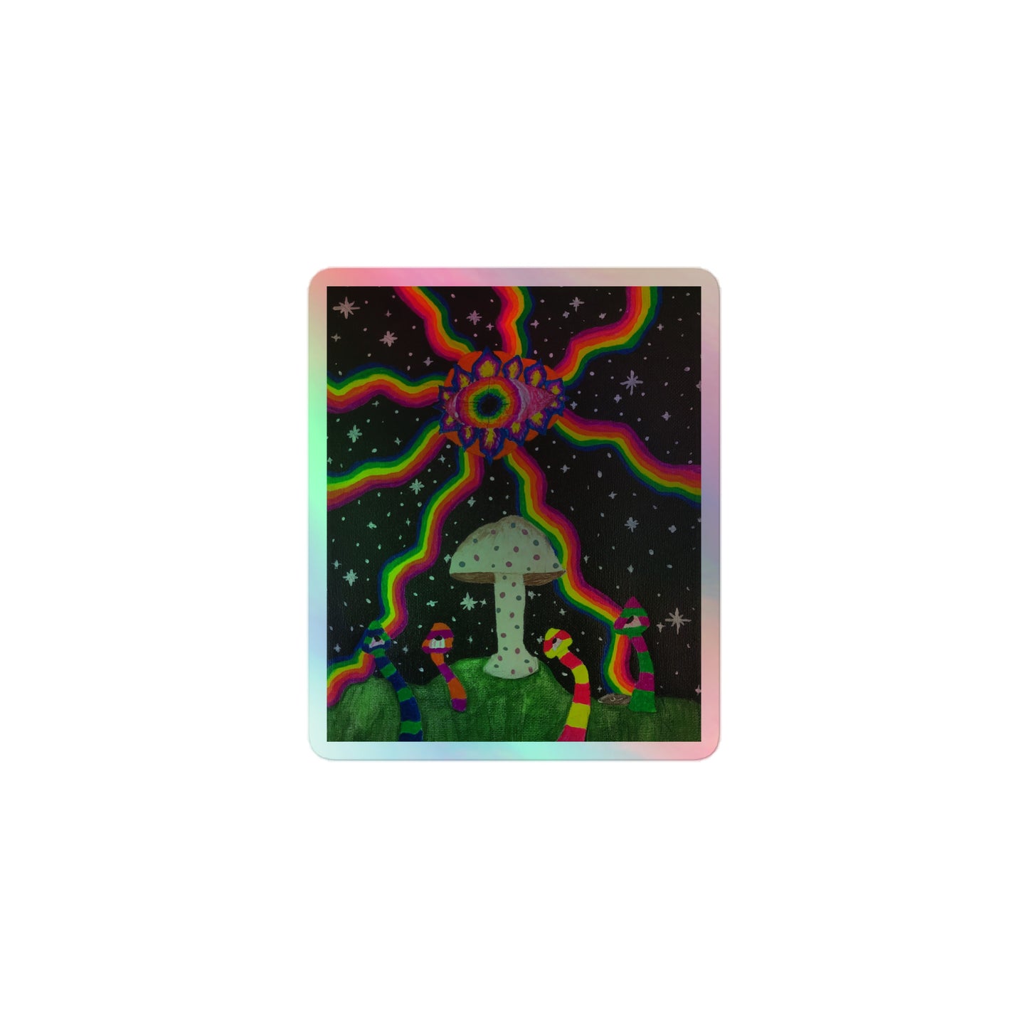 Magic Eye Holographic Stickers