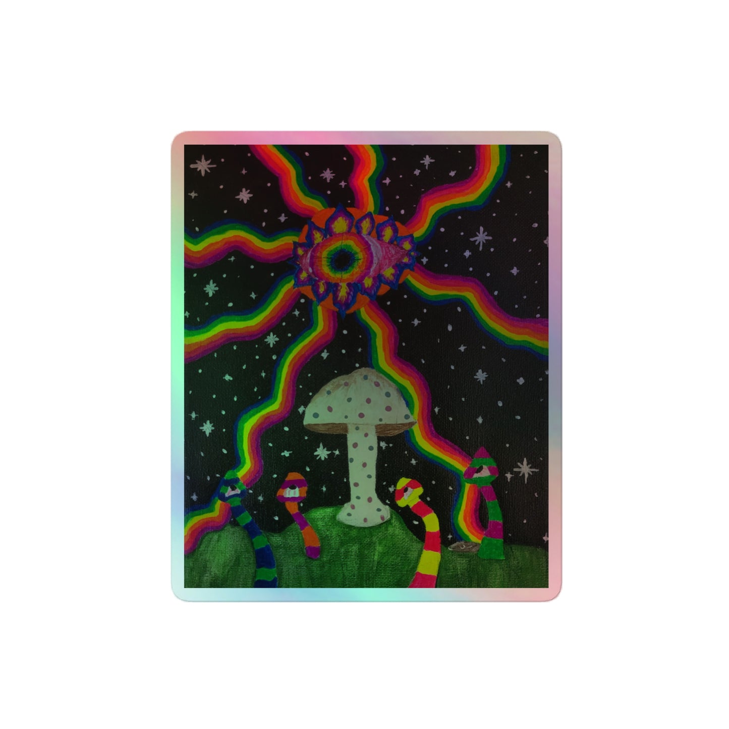 Magic Eye Holographic Stickers