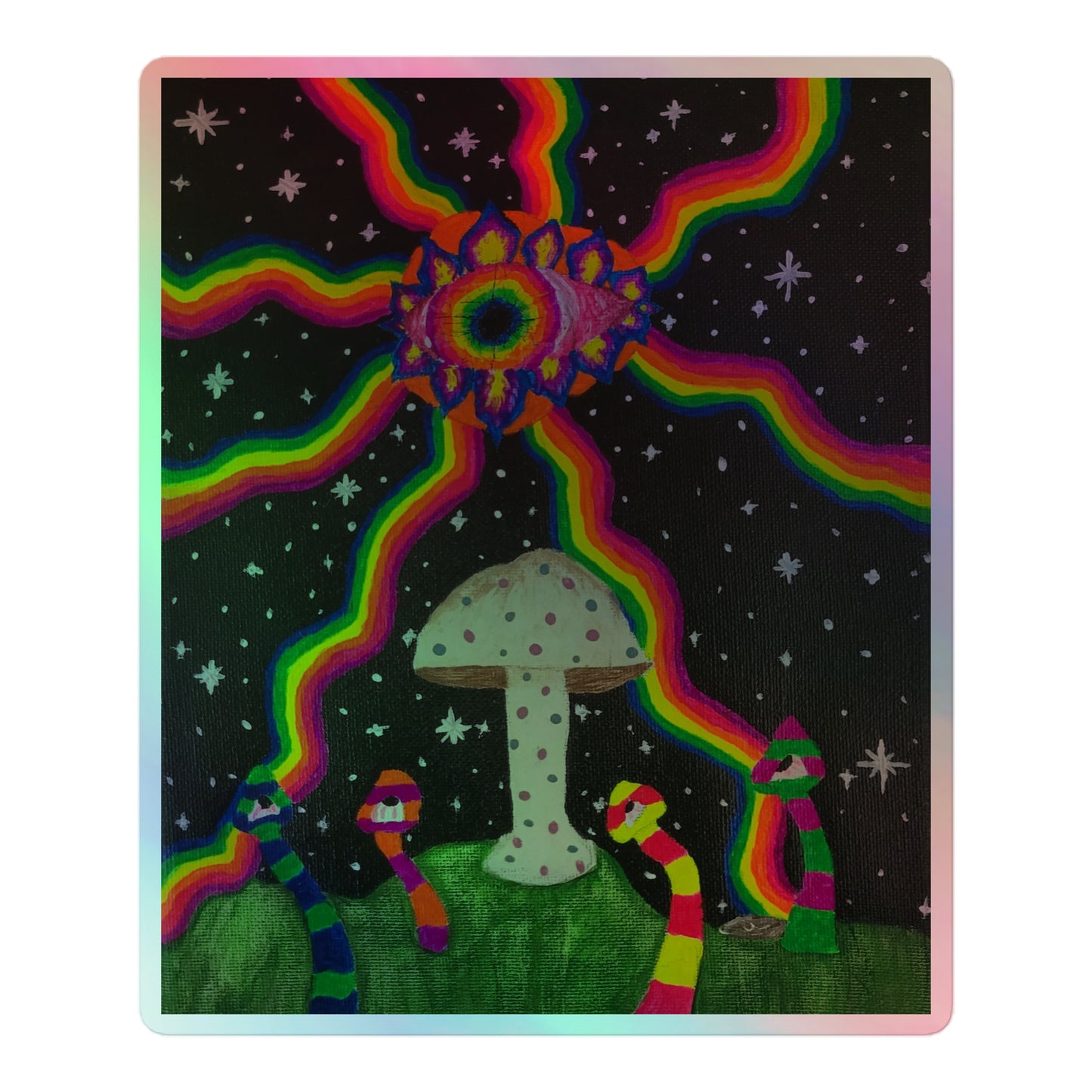 Magic Eye Holographic Stickers