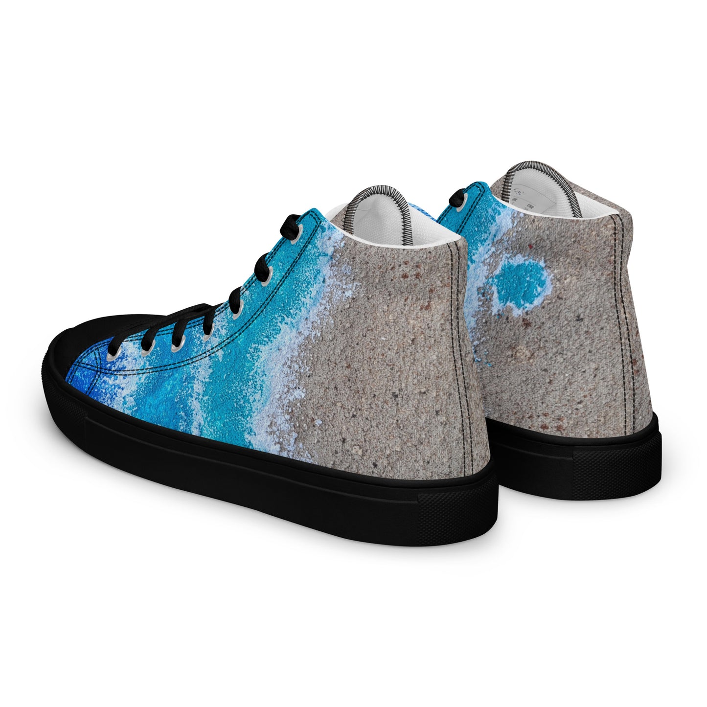 Beach Women’s high top canvas shoes